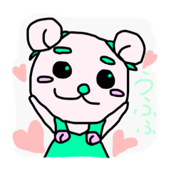 [LINEスタンプ] クマのモモちゃん