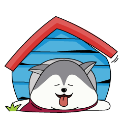 [LINEスタンプ] Woofy Boo