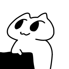 [LINEスタンプ] 無表情ねこさま