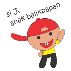 [LINEスタンプ] J, Balikpapan's Boys