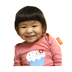 [LINEスタンプ] Bo bo say hello