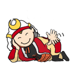 [LINEスタンプ] 武将クン