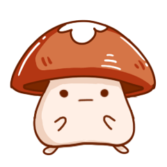 [LINEスタンプ] Fresh Mushroom