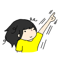 [LINEスタンプ] くせ毛ちゃんの日常