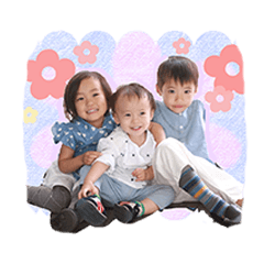[LINEスタンプ] 子供の懐かしいオモロ顔