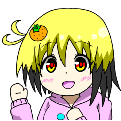 [LINEスタンプ] 次元少女と日常会話(スタンダードスタンプ)