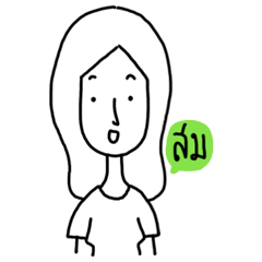 [LINEスタンプ] Miss Plain