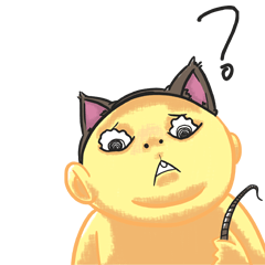 [LINEスタンプ] Kid Cat