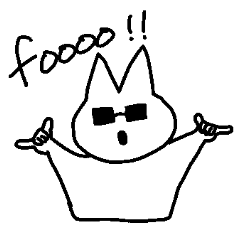 [LINEスタンプ] パリピなうさぎ