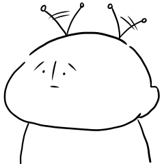 [LINEスタンプ] らくがきくん。