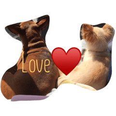 [LINEスタンプ] ワンheart