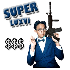 [LINEスタンプ] Super Luxvi Banjar