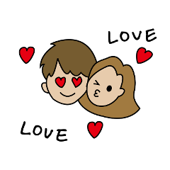 [LINEスタンプ] ミキヲとフーチョロノスケ