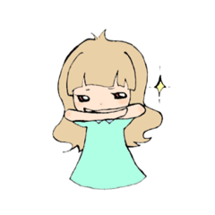 [LINEスタンプ] うみこ⚪︎