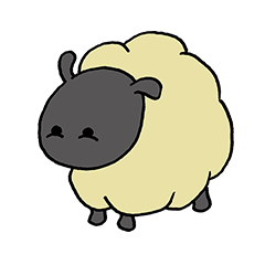 [LINEスタンプ] Sheep Happens