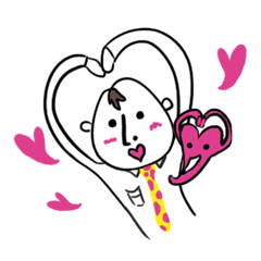 [LINEスタンプ] good job_human