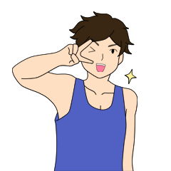 [LINEスタンプ] Run, Aliya Run！