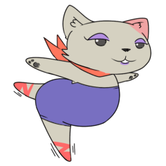 [LINEスタンプ] Madame cat sticker1