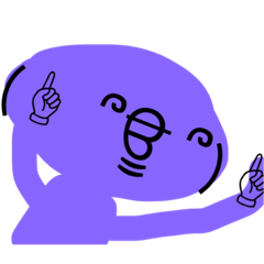 [LINEスタンプ] 顔文字くん、