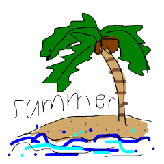 [LINEスタンプ] SUMMER TIME ＆ HAPPY TIME