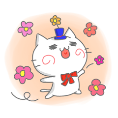 [LINEスタンプ] ナコ猫の日常