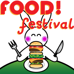 [LINEスタンプ] Food Festival Seriesの画像（メイン）
