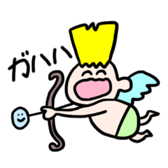 [LINEスタンプ] 天使てゃん！