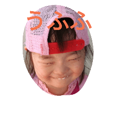 [LINEスタンプ] ももちゃん登場