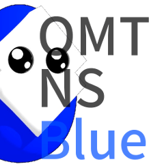 [LINEスタンプ] OMTNS 青 スタンプ 2017