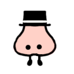 [LINEスタンプ] Mr.Nose very gentleman