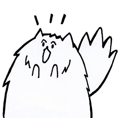[LINEスタンプ] I'm just a Pomeranian