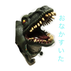 [LINEスタンプ] 恐竜のレイチェル