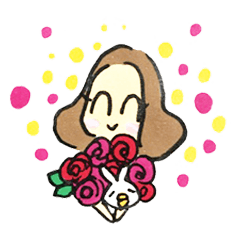 [LINEスタンプ] マゼンダちゃん