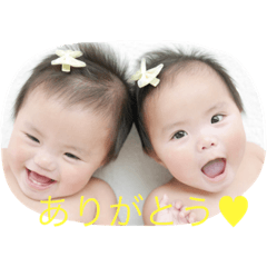 [LINEスタンプ] twinsたち
