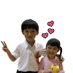 [LINEスタンプ] Brother and Sister 's Love Life