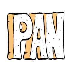 [LINEスタンプ] Plain bread sticker