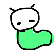 [LINEスタンプ] いもむしからの反応