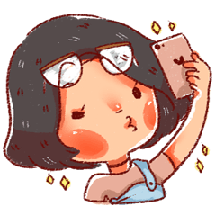 [LINEスタンプ] GENERASI SOSMED