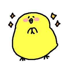 [LINEスタンプ] ほわほわヒヨコ