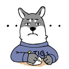 [LINEスタンプ] TIGKY Greanmer