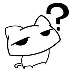 [LINEスタンプ] じとめねこ