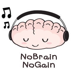 [LINEスタンプ] No Brain