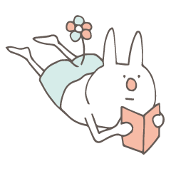 [LINEスタンプ] ウサギパンツ