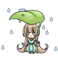 [LINEスタンプ] Flowers teenager2