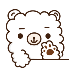 [LINEスタンプ] Fluffy bear's daily