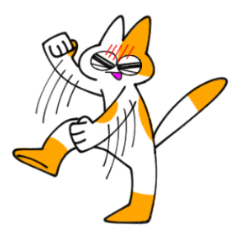[LINEスタンプ] ねこのニケ。