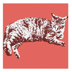 [LINEスタンプ] Pop Art Cat emoticons_3