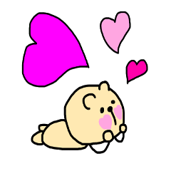 [LINEスタンプ] かわいいクマタマの生活