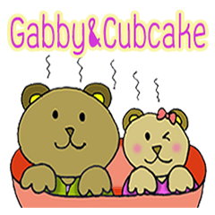 [LINEスタンプ] Gabby＆Cupcake