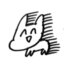 [LINEスタンプ] 残像くん